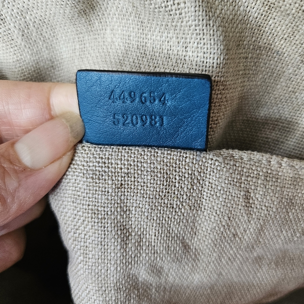 Authentic Gucci Mini Microguccissima Two-Way Bag … - image 7